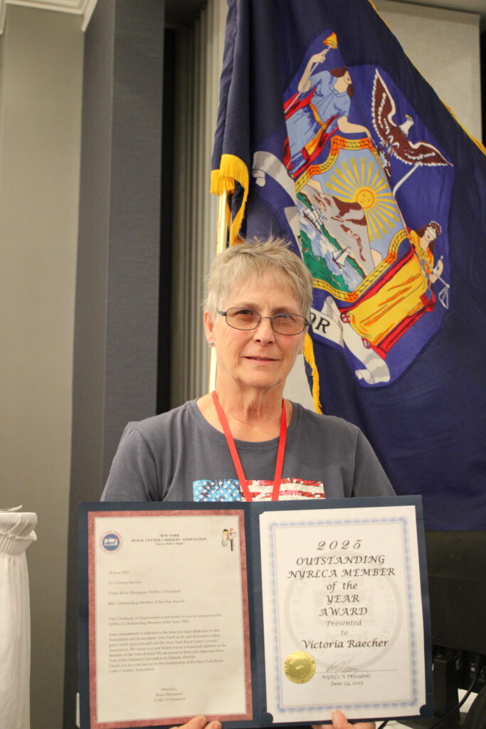 Victoria Raecher - Outstanding Member of the Year 2025